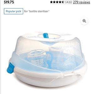 Bottle/ pump sterilizer